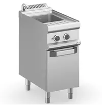 MBM Italy Pastakoker | MAGISTRA PLUS 700 | Elektrisch | 26L | 5.5kW (400V) | Vulkraan + Aftapkraan | 400x714x850(h)mm