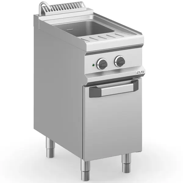 Pastakoker | MAGISTRA PLUS 700 | Elektrisch | 26L | 5.5kW (400V) | Vulkraan + Aftapkraan | 400x714x850(h)mm