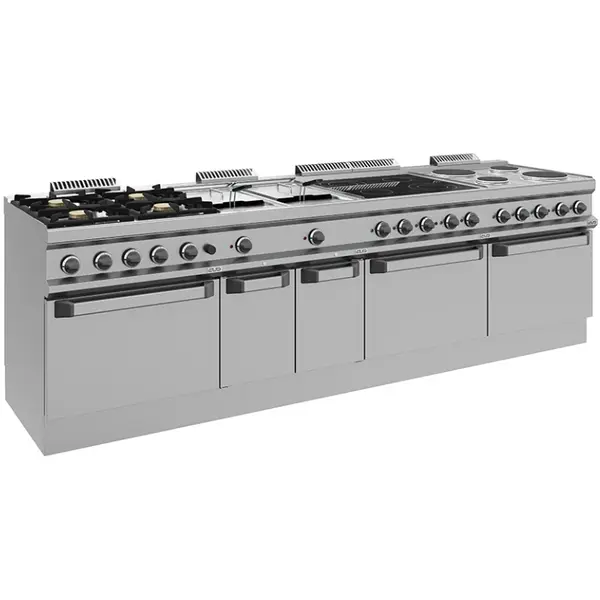 Pastakoker | MAGISTRA PLUS 700 | Elektrisch | 40L | 9kW (400V) | Vulkraan + Aftapkraan | 700x714x850(h)mm