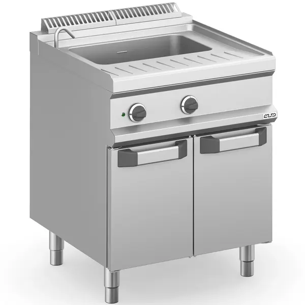 Pastakoker | MAGISTRA PLUS 700 | Elektrisch | 40L | 9kW (400V) | Vulkraan + Aftapkraan | 700x714x850(h)mm