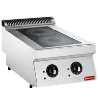 Diamond Inductiefornuis | MAXIMA 700+ | 2 Kookpunten (Ø230) | 7kW (230V-3F) | 400x700x275/332(h)mm