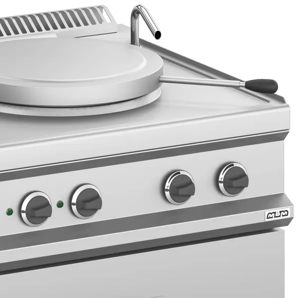 Kookketel | MAGISTRA PLUS 700 | Elektrisch | 50L | Indirecte Verhitting | 9kW (400V) | Vulkraan (Warm/Koud) + Aftapkraan | 700x714x850(h)mm