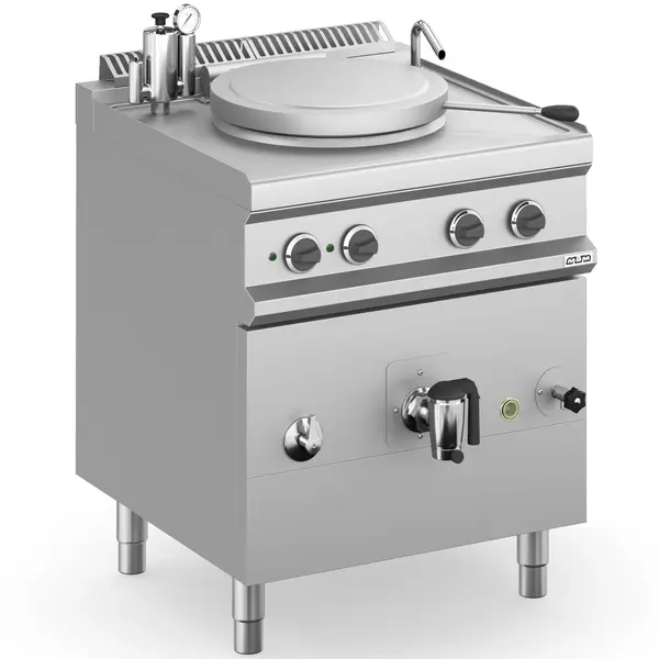 Kookketel | MAGISTRA PLUS 700 | Elektrisch | 50L | Indirecte Verhitting | 9kW (400V) | Vulkraan (Warm/Koud) + Aftapkraan | 700x714x850(h)mm