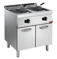 Diamond Friteuse | MAXIMA 700+ | Gas | 15+15L | 120°C/190°C | 28kW | Aftapkranen | 800x700x850/908(h)mm 