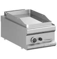 MBM Italy Bak-/Grillplaat | MAGISTRA PLUS 700 | Gas | Glad Oppervlak 350x570 (Verchroomd) | 5.5kW | Piëzo Ontsteking | 400x714x250(h)mm