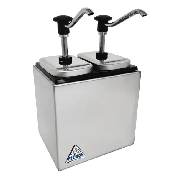 Sausdispenser | RVS | 2 EBK Dispensers (2x 3L) | 245x200x235(h)mm