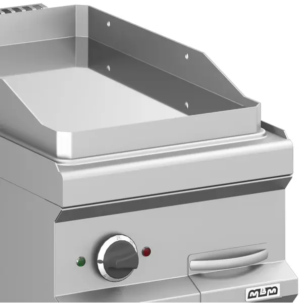 Bak-/Grillplaat | MAGISTRA PLUS 700 | Elektrisch | Glad Oppervlak 350x570 (Verchroomd) | 5kW (400V) | Open Onderkast | 400x714x850(h)mm