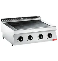 Diamond Inductiefornuis | MAXIMA 700+ | 4 Kookpunten (Ø230) | 14kW (400V) | 800x700x275/332(h)mm