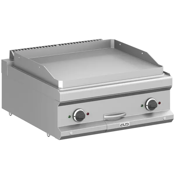 Bak-/Grillplaat | MAGISTRA PLUS 700 | Elektrisch | Glad Oppervlak 650x570 (RVS) | 8kW (400V) | 700x714x250(h)mm