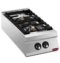 Diamond Fornuis | MAXIMA 900+ | Gas | 2 Branders (2x 6kW) | Waakvlam | 400x900x275/310(h)mm 