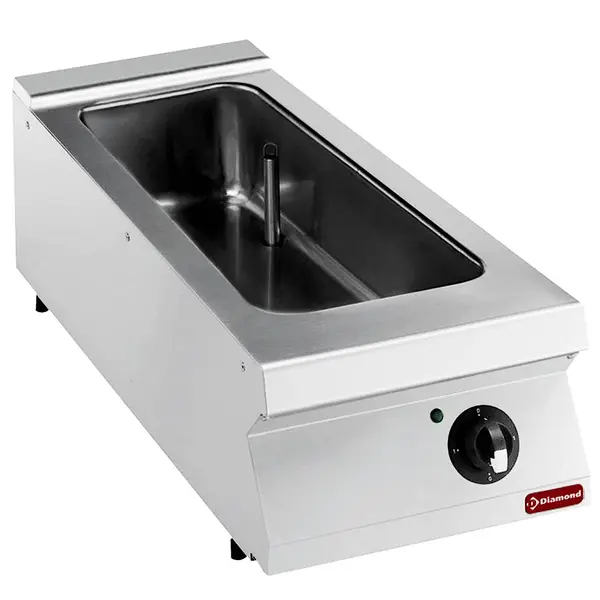 Bain-Marie | MAXIMA 900+ | Elektrisch | 1/1 GN + 1/3 GN | 30°C/90°C | 2.2kW (230V) | Aftapkraan | 400x900x275/290(h)mm