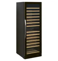 NordCap Wijnkoelkast | 416L (163x 75cl) | Zwart | 2 Zones | +5°C/+18°C | Geforceerd | 595x680x1760(h)mm