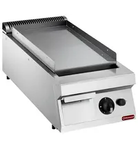 Diamond Bak-/Grillplaat | MAXIMA 900+ | Gas | Glad Oppervlak 330x700 (Verchroomd) | 130°C/300°C | 10kW | Piëzo Ontsteking | 400x900x275/410(h)mm
