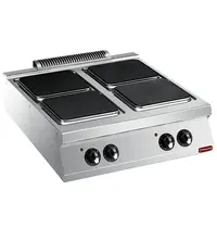 Diamond Fornuis | MAXIMA 900+ | Elektrisch | 4 Kookpunten (300x300) | 16kW (400V) | 800x900x275/332(h)mm