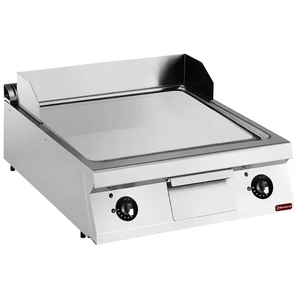 Bak-/Grillplaat | MAXIMA 900+ | Elektrisch | Glad Oppervlak 730x700 (Staal) | 120°C/280°C | 15kW (400V) | 800x900x275/410(h)mm