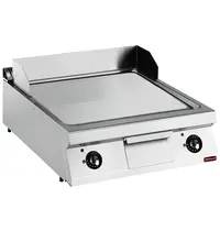 Diamond Bak-/Grillplaat | MAXIMA 900+ | Elektrisch | Glad Oppervlak 730x700 (Staal) | 120°C/280°C | 15kW (230V-3F) | 800x900x275/410(h)mm