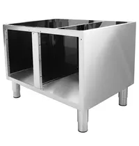 Diamond Onderstel | PRO 600 | RVS | Open Kast | 600x490x570(h)mm