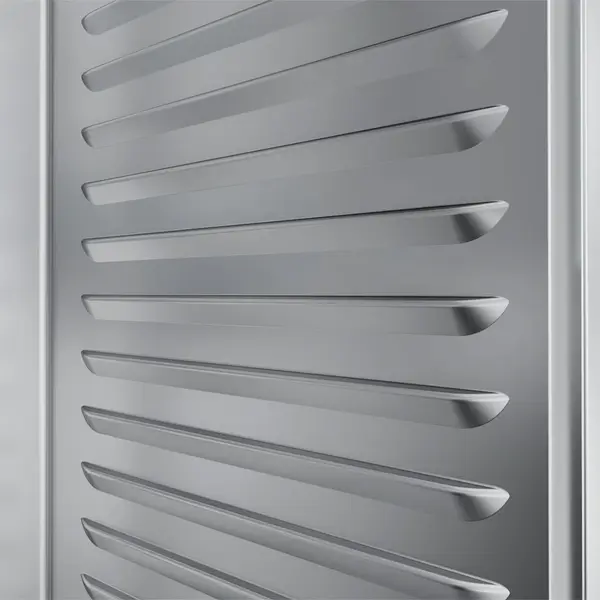 Verwarmde Wagen | Maaltijden met Gecontroleerde Bevochtiging | 20x GN 2/1 | 2kW | 790x935x1855(h)mm