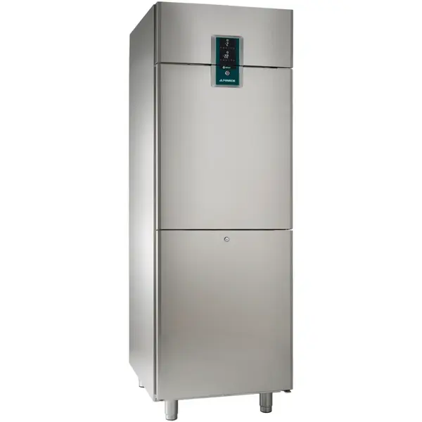 Koel-Vrieskast | 670L (2/1 GN) | RVS | -15°C/-22°C & -2°C/+10°C | Geforceerd | Touchscreen + App | Temperatuur-/Deuralarm | 710x835x2050/2105(h)mm