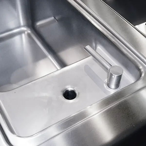 Pastakoker | MAXIMA 900+ | Elektrisch | 40L | 10kW (400V) | Vulkraan + Aftapkraan | 400x900x851/908(h)mm