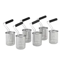 Diamond Pastakookmandenset | MAXIMA 900+ | Handgreep Achter | 6 Stuks | Ø135mm