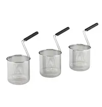 Diamond Pastakookmandenset | MAXIMA 900+ | Handgreep Zijkant | 3 Stuks | Ø170mm 