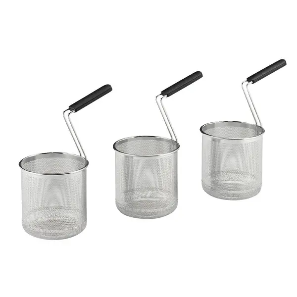 Pastakookmandenset | MAXIMA 900+ | Handgreep Zijkant | 3 Stuks | Ø170mm