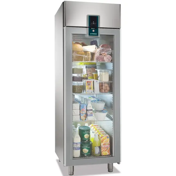 Koelkast | CRIO TECH | 670L (2/1 GN) | RVS | +2°C/+10°C | Geforceerd | Bluetooth + App | Temperatuuralarm | 710x835x2050/2105(h)mm