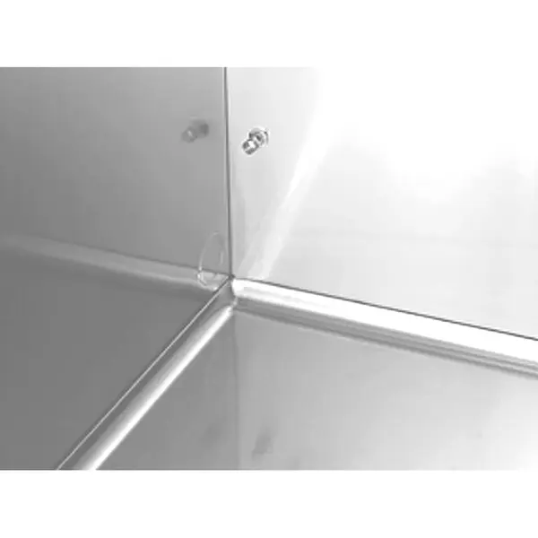 Viskoelkast | 510L (EN600x400) | RVS | -2°C/+8°C | Geforceerd | Incl. 10 Visbakken | 840x700x2070/2140(h)mm