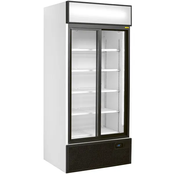 Koelkast | 707L | Wit | +2°C/+10°C | Geforceerd | Schuifdeuren | Wielen | 890x740x1990(h)mm