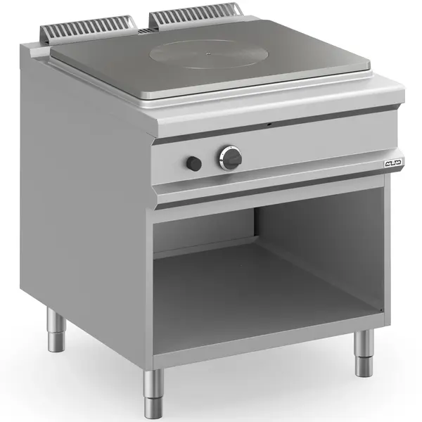 Doorkookplaat | MAGISTRA PLUS 900 | Gas | 12kW | Piëzo Ontsteking | Open Onderkast | 800x900x850(h)mm