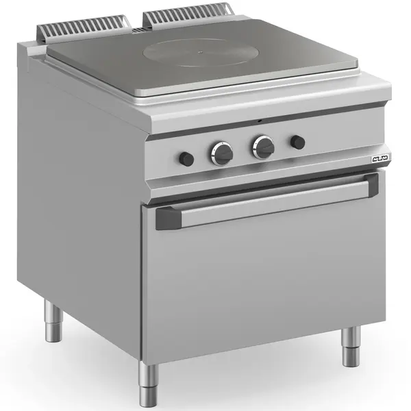 Doorkookplaat + Oven | MAGISTRA PLUS 900 | Gas | 12kW + 2/1 GN Oven (7kW) | Piëzo Ontsteking | 800x900x850(h)mm