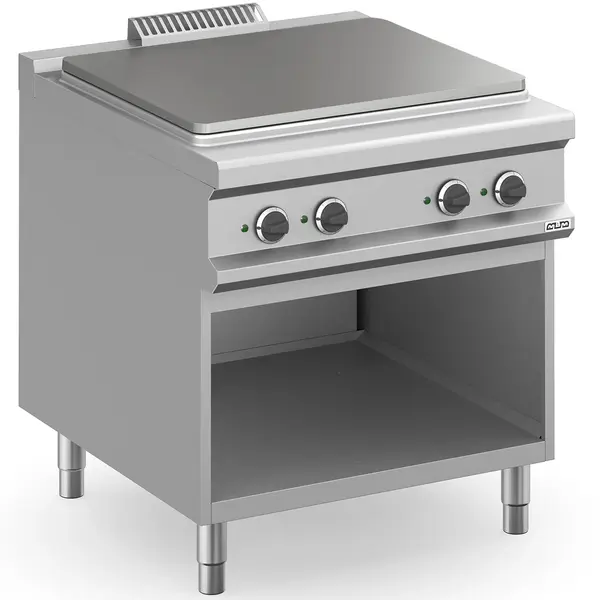 Doorkookplaat | MAGISTRA PLUS 900 | Elektrisch | 4 Zones | 14kW (400V) | Open Onderkast | 800x900x850(h)mm