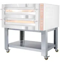 Diamond Onderstel | Diamond Pizzaoven DIA-GDX9/35-DP | Wielen (Geremd) | 1540x1310x1100(h)mm