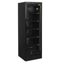 NordCap Koelkast | 358L | Zwart | +2°C/+10°C | Geforceerd | Wielen | 595x640x1840(h)mm