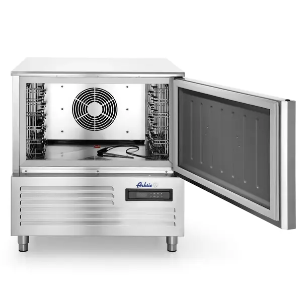Blastchiller | 5 Niveaus (EN/GN) | Max. 20kg (Koelen) / 15kg (Vriezen) | 1.42kW (230V) | 750x740x880(h)mm