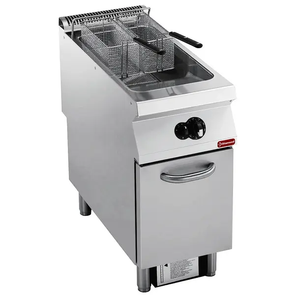 Friteuse | MAXIMA 900+ | Gas | 23L | 120°C/190°C | 21kW | Aftapkraan | 400x900x851/908(h)mm