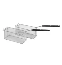 Diamond Frituurmandenset | MAXIMA 900+ | Staande Friteuses (23L) | Halve Manden | 2 Stuks