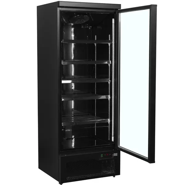 Koelkast | ATOM MAXI | 614L | Zwart | -1°C/+10°C | Geforceerd | Wielen | 750x710x2003(h)mm