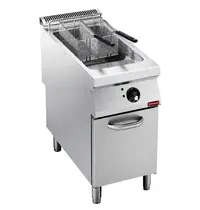 Diamond Friteuse | MAXIMA 900+ | Elektrisch | 23L | 105°C/185°C | 18kW (400V) | Aftapkraan | 400x900x851/908(h)mm 
