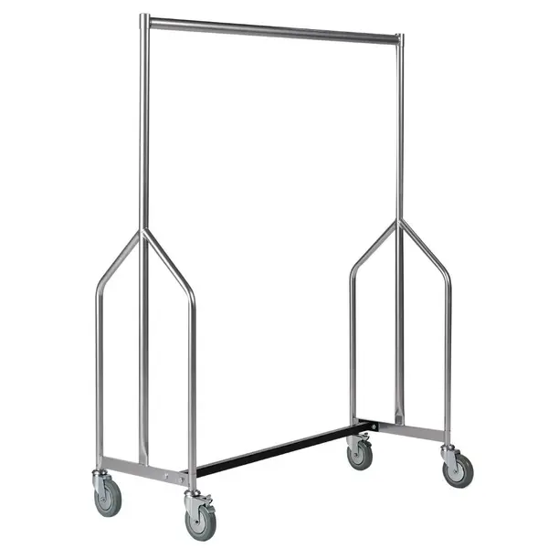 Garderoberek | Staal | Zware Belasting | Wielen (Geremd) | 1200x500x1670(h)mm