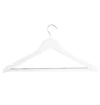 Bolero Kledinghangers | Hout | Wit | 10 Stuks | 231mm 