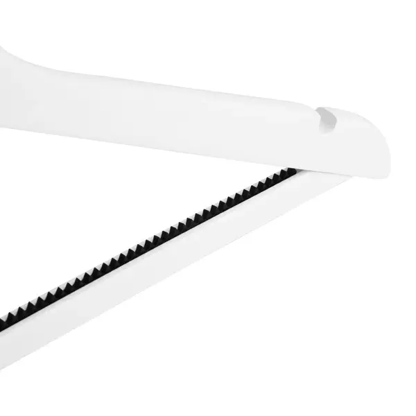 Kledinghangers | Hout | Wit | 10 Stuks | 231mm