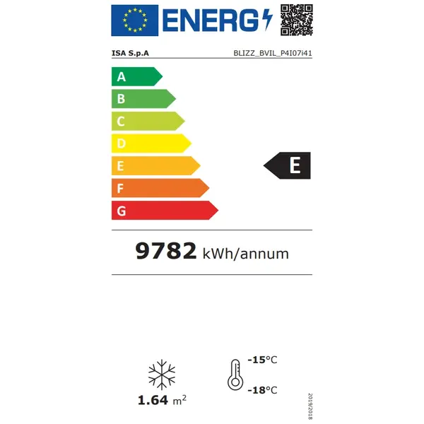 Vrieskast | GALAXY TB | 1166L | Zwart | -16°C/-18°C | Geforceerd | 1340x859x2048(h)mm