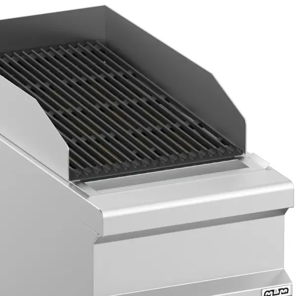 Stoomgrill | MAGISTRA PLUS 900 | Elektrisch | Oppervlak 370x640 (Gietijzer) | 7kW (400V) | Uitneembare Waterlade | 400x900x850(h)mm