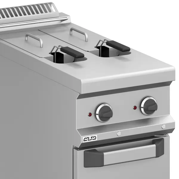 Friteuse | MAGISTRA PLUS 900 | Elektrisch | 8+8L | 100°C/190°C | 10.5kW (400V) | Aftapkranen | 400x900x850(h)mm