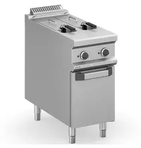 MBM Italy Friteuse | MAGISTRA PLUS 900 | Elektrisch | 8+8L | 100°C/190°C | 10.5kW (400V) | Aftapkranen | 400x900x850(h)mm
