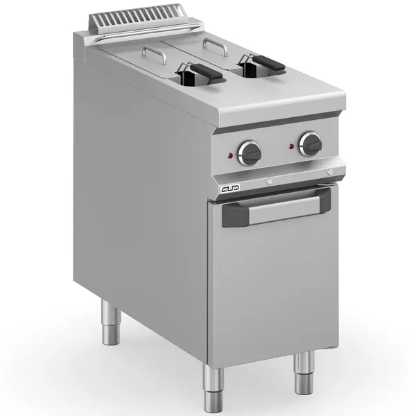 Friteuse | MAGISTRA PLUS 900 | Elektrisch | 8+8L | 100°C/190°C | 10.5kW (400V) | Aftapkranen | 400x900x850(h)mm