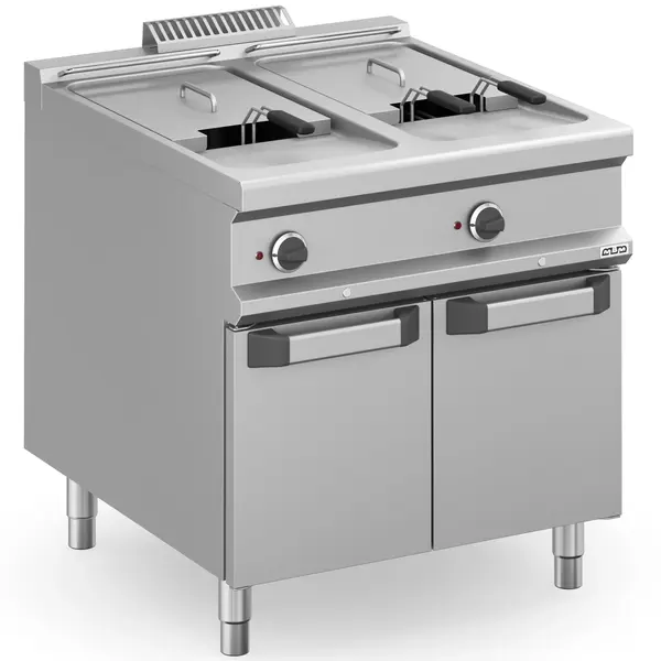 Friteuse | MAGISTRA PLUS 900 | Elektrisch | 18+18L | 90°C/190°C | 32kW (400V) | Aftapkranen | 800x900x850(h)mm