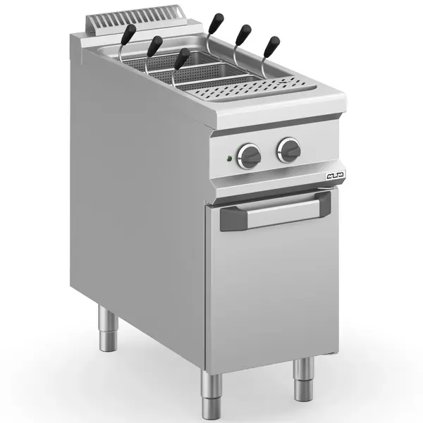 Pastakoker | MAGISTRA PLUS 900 | Elektrisch | 40L | 9kW (400V) | Vulkraan + Aftapkraan | 400x900x850(h)mm